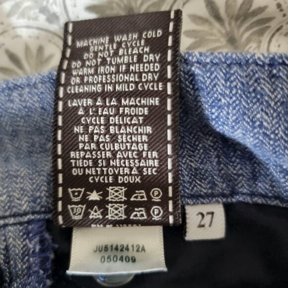 7 for all mankind cotton/linen mix shorts - Picture 7 of 7